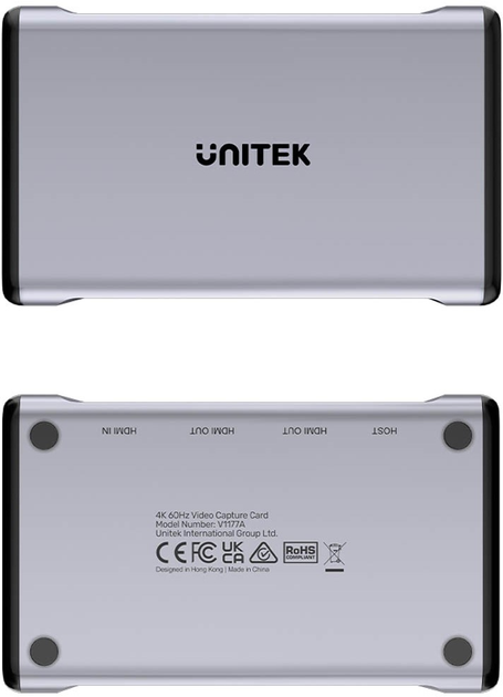 Rozdzielacz Unitek 4K@60Hz Video Capture Card (V1177AGY01) - obraz 6