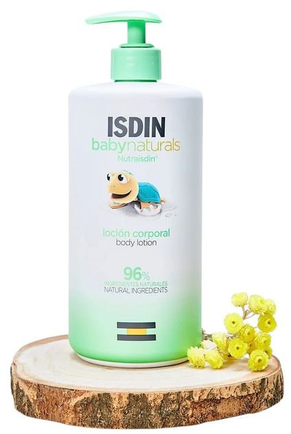 Набір Isdin Baby Naturals Шампунь-гель 400 мл + Лосьйон для тіла 400 мл + Мазь під підгузок 100 мл + Черепаха для купання + Косметичка (8429420302327) - зображення 3