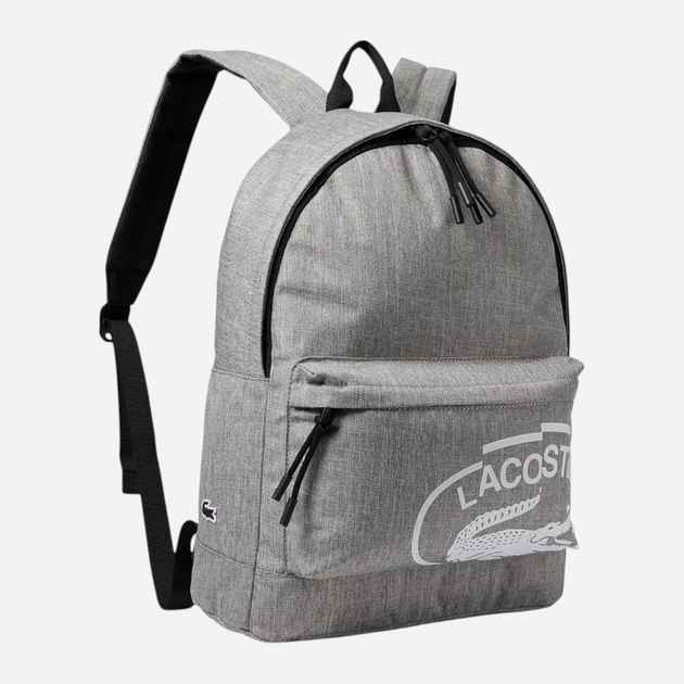Рюкзак чоловічий тканинний 13 л вміщує формат А4 Lacoste 430683038 Сірий від Rozetka на платформі USKIDKA Акція на Рюкзак чоловічий тканинний 13 л вміщує формат А4 Lacoste 430683038 Сірий від Rozetka