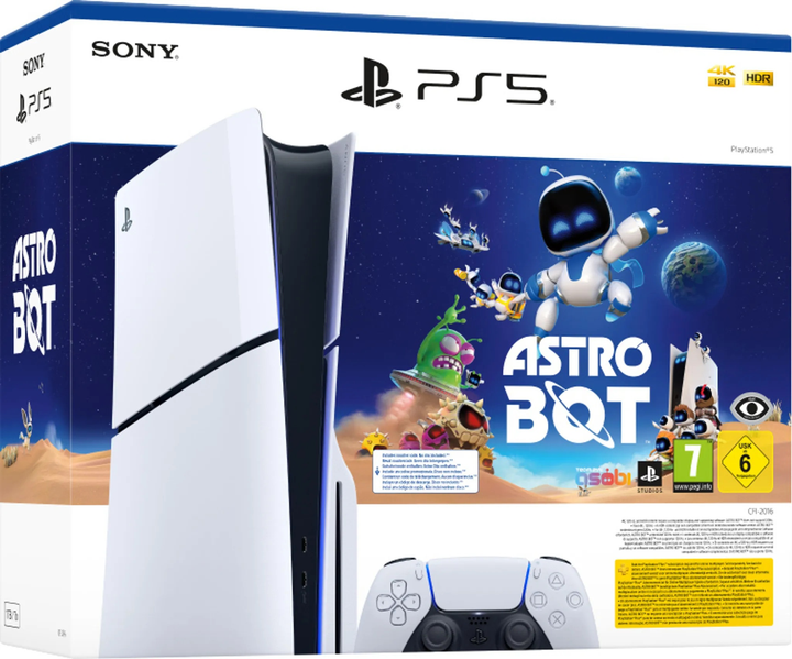 Ігрова приставка Sony PlayStation 5 D Chassis Slim 1TB Astro Bot Bundle (0711719589037) - зображення 5
