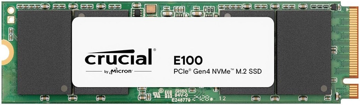 SSD диск Crucial E100 1TB M.2 2280 NVMe PCIe 4.0 x4 3D QLC