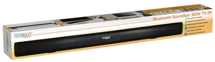 Soundbar Technaxx TX-311 30W Bluetooth Black (4260358126906) - obraz 5