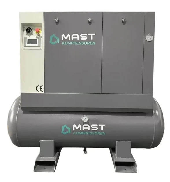 Винтовой компрессор Mast LZN-10 COMBO inverter (Осушитель + ресивер 500 л) - Фото 6 Винтовой компрессор Mast LZN-10 COMBO inverter (Осушитель + ресивер 500 л) - изображение 6