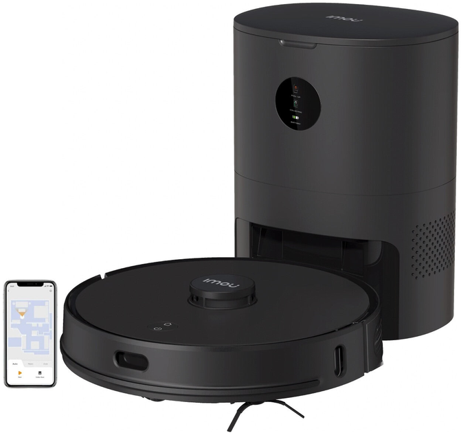 Robot sprzątający IMOU Vacuum Cleaner RV1 Pro Max RV-L21S-A Black (6976391037250) - obraz 4
