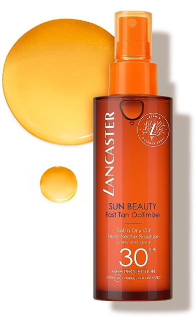 Сонцезахисна олія Lancaster Sun Beauty SPF30 150 мл (3616305924834) - зображення 4