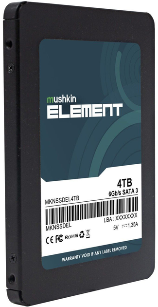 SSD диск Mushkin Element 4TB 2.5″ SATA III 3D NAND TLC (MKNSSDEL4TB) - зображення 3