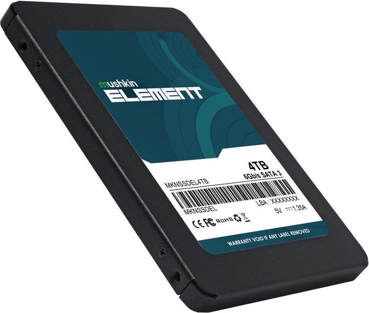 SSD диск Mushkin Element 4TB 2.5″ SATA III 3D NAND TLC (MKNSSDEL4TB) - зображення 4