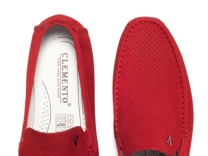 Туфлі Clemento 7142685 41 Червоні - зображення 4