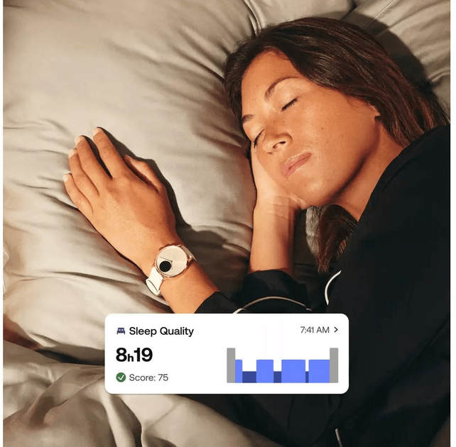 Smartwatch Withings ScanWatch 2 38mm Rose Gold White (HWA10-model 3-All-Int) - obraz 9
