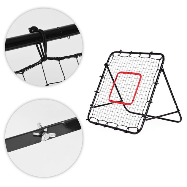Тренажерна сітка EcoToys Rebounder 100 x 100 см (5905817006052) - зображення 4