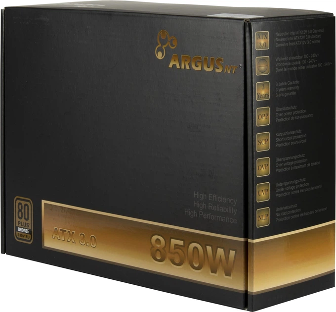 Блок живлення Inter-Tech ArgusNT BPS-850 (88882242) - зображення 4