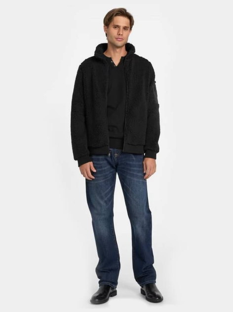 Куртка Шерпа демисезонная мужская Guess 452849041 L Черная (1159830524) - изображение 3