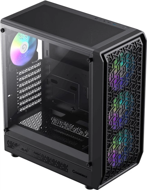 Корпус GameMax Forge AB з 6 ARGB вентиляторами - Фото 4 Корпус GameMax Forge AB з 6 ARGB вентиляторами - зображення 4