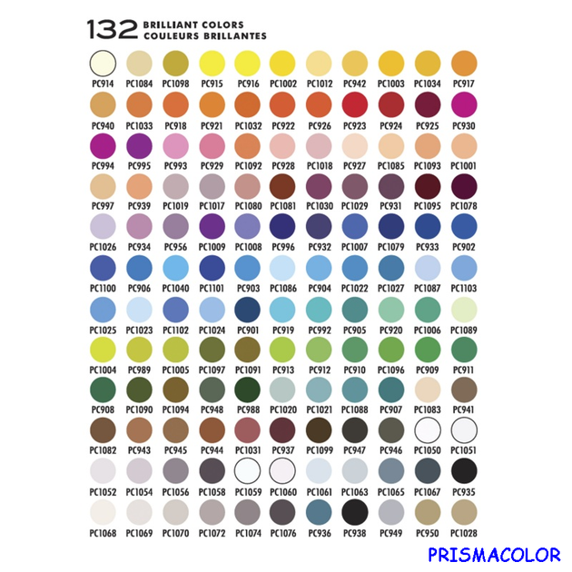 Мягкие цветные карандаши Prismacolor Premier 132 цвета – фото