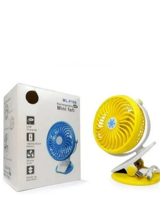Мини вентилятор на прищепке с поворотным механизмом аккумуляторный от USB Mini Fan для охлаждения дома, рабочего места, офиса, кухни, дачи, помещения - Фото 3 Мини вентилятор на прищепке с поворотным механизмом аккумуляторный от USB Mini Fan для охлаждения дома, рабочего места, офиса, кухни, дачи, помещения - изображение 3