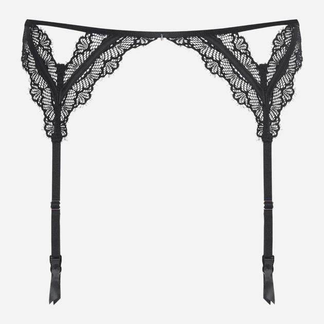 Пояс для панчох жіночий Esotiq Bonjour 42522-61X L-XL Чорний (5903972533161) - зображення 7