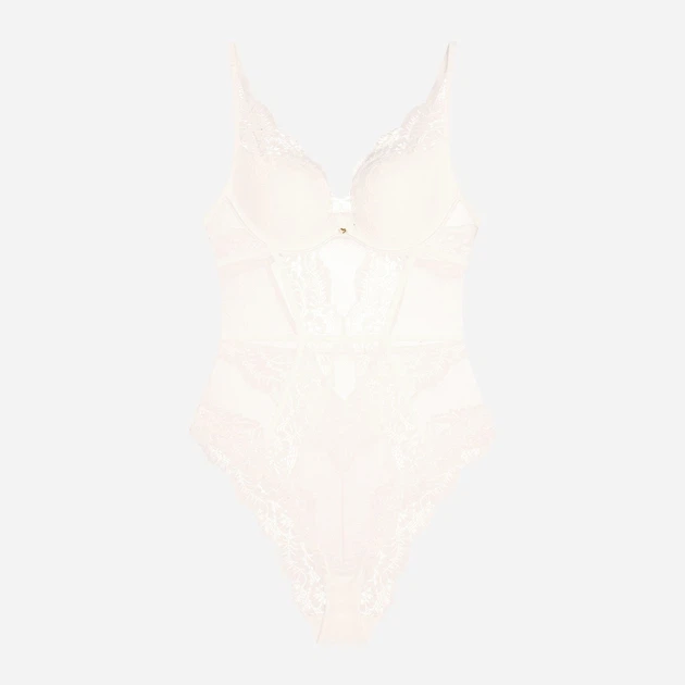 Боді жіноче Esotiq Sweetheart 42360-00X M Біле (5903972394649) - зображення 5