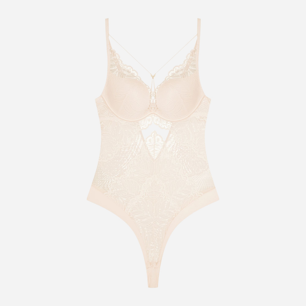 Боді жіноче Esotiq Korin 42367-01X XL Кремове (5903972396117) - зображення 8