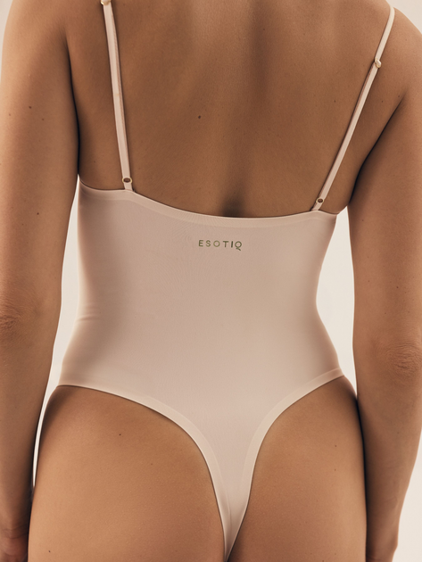 Боді жіноче Esotiq Bobby 43266-01X XL Кремове (5903972522486) - зображення 7