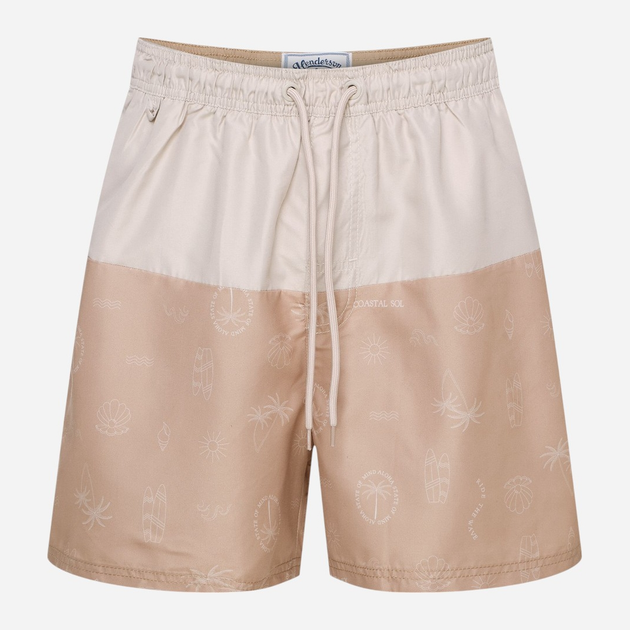 Spodenki kąpielowe męskie Henderson Rune 42644-02X 4XL Beżowe (5903972381762) - obraz 7
