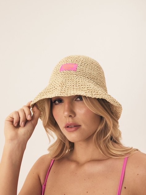 Капелюх жіночий Bloovii Palermo 42815-08X One Size Бежевий (5903972548158) - зображення 3