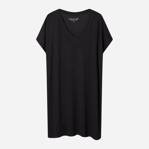 Нічна сорочка жіноча Henderson Noves 43041-99X L Чорна (5903972389171) - зображення 6