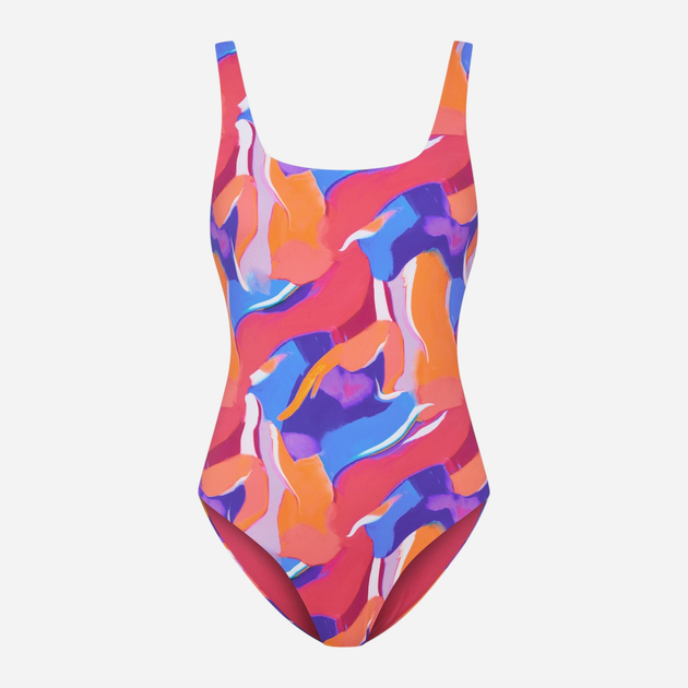 Strój kąpielowy jednoczęściowy damski Bloovii Jamaica 42938-55X L Wielobarwny (5903972547076) - obraz 6