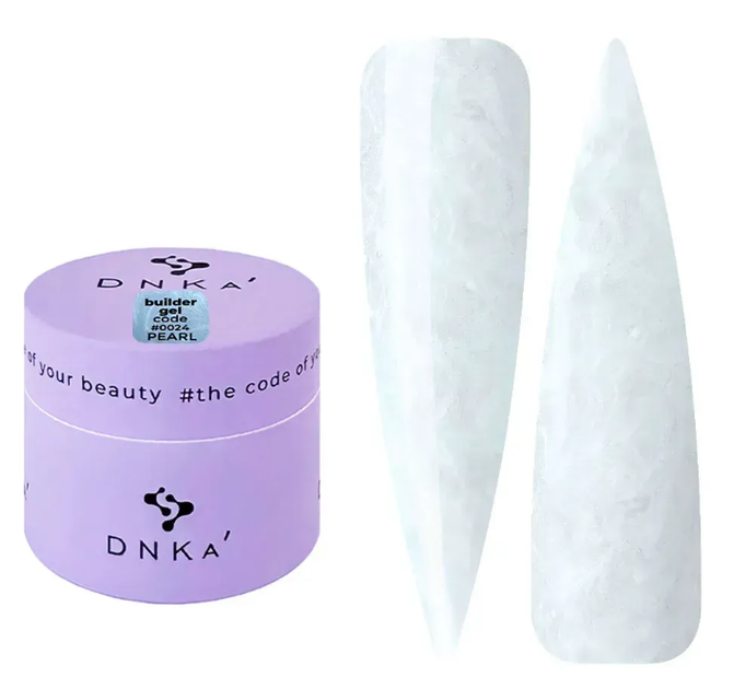 Гель для моделювання DNKa Builder Gel №0024 Pearl 15 мл - Фото 1 Гель для моделювання DNKa Builder Gel №0024 Pearl 15 мл - зображення 1