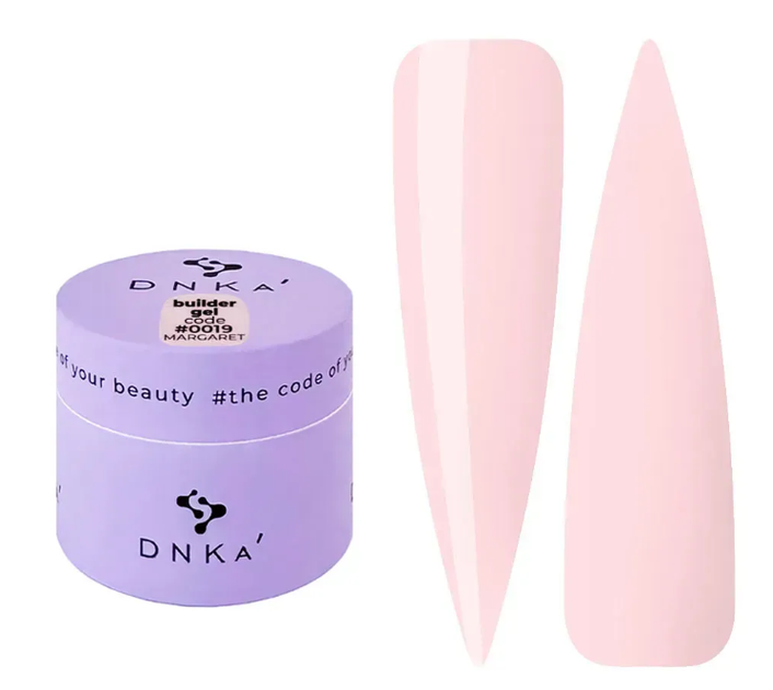 Гель для моделювання DNKa Builder Gel №0019 Margaret 15 мл - Фото 1 Гель для моделювання DNKa Builder Gel №0019 Margaret 15 мл - зображення 1