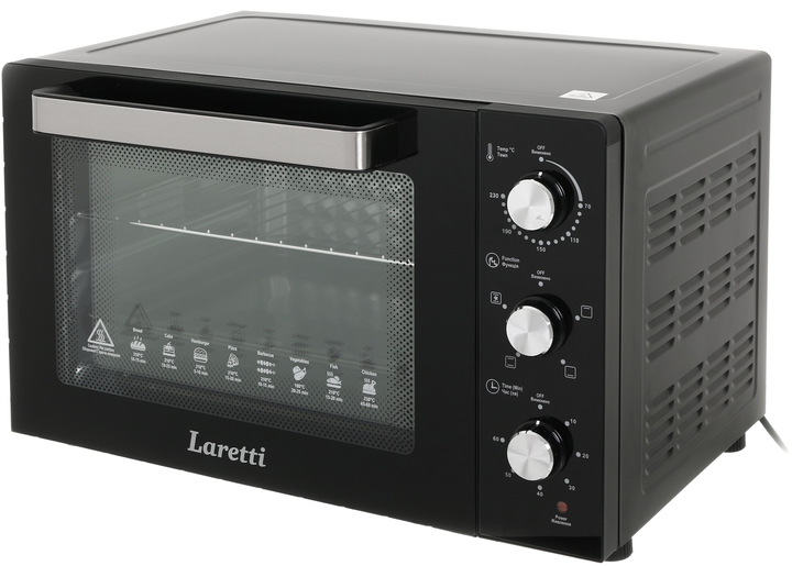 Електрична піч Laretti LR-EC3900 - зображення 3