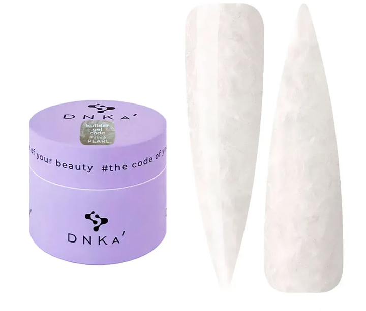 Гель для моделирования DNKa Builder Gel №0023 Pearl 15 мл - Фото 1 Гель для моделирования DNKa Builder Gel №0023 Pearl 15 мл - изображение 1