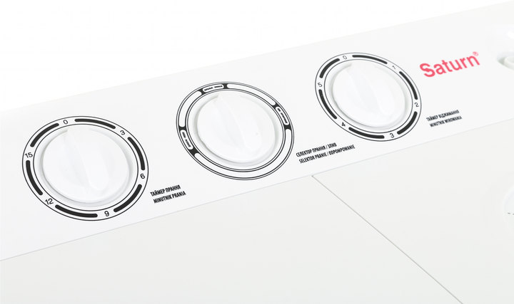 Pralka wirnikowa Saturn ST-WM0623 White - obraz 6