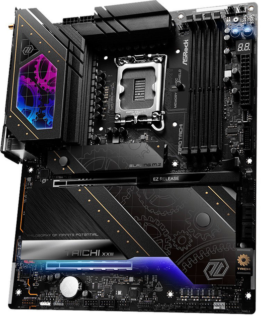 Материнська плата ASRock Z890 Taichi (LGA1851, Z890, PCI-Ex16) (90-MXBPR0-A0UAYZ) - зображення 3