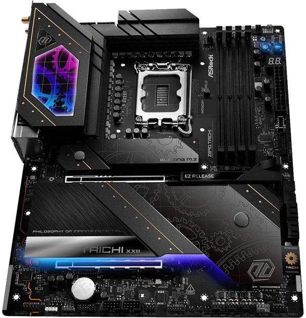 Материнська плата ASRock Z890 Taichi (LGA1851, Z890, PCI-Ex16) (90-MXBPR0-A0UAYZ) - зображення 6