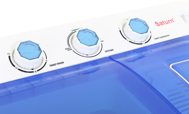 Пральна машина напівавтомат Saturn ST-WM0626 Blue - зображення 6