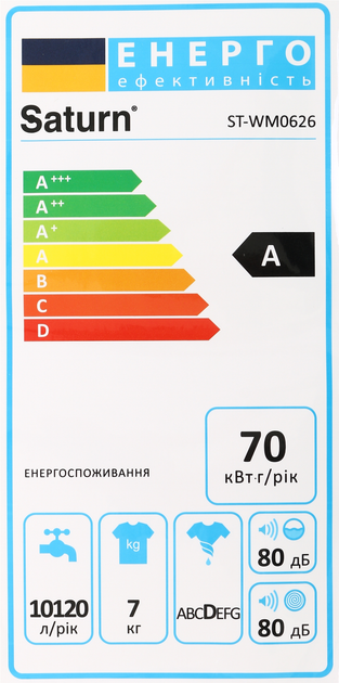 Пральна машина напівавтомат Saturn ST-WM0626 Blue - зображення 10