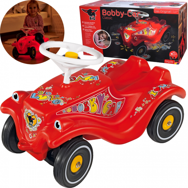 Jeździk BIG Bobby Car Classic Lumi 56151 (4004943561518) - obraz 11