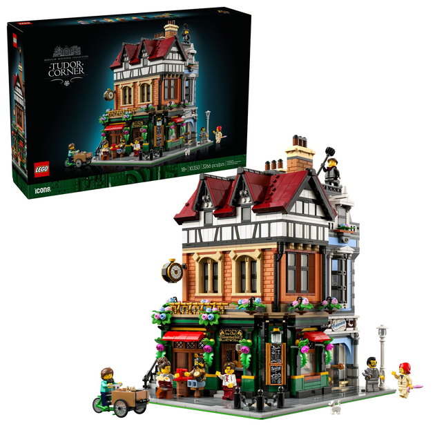 Конструктор LEGO Icons Будинок в англійському стилі 3266 елемента (10350) - зображення 3