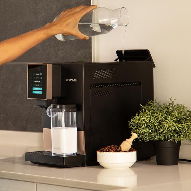 Ekspres do kawy Cecotec Cremmaet Compactccino Black Rose (01478) - obraz 8