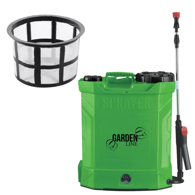 Аккумуляторный ранцевый опрыскиватель 10л Garden line AOK1626