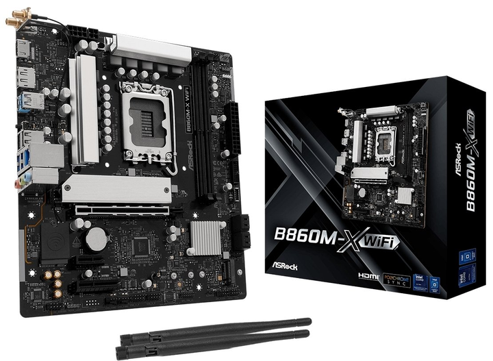 Płyta główna ASRock B860M-X WiFi (s1851, Intel B860, PCI-Ex16) (90-MXBRY0-A0UAYZ) - obraz 6