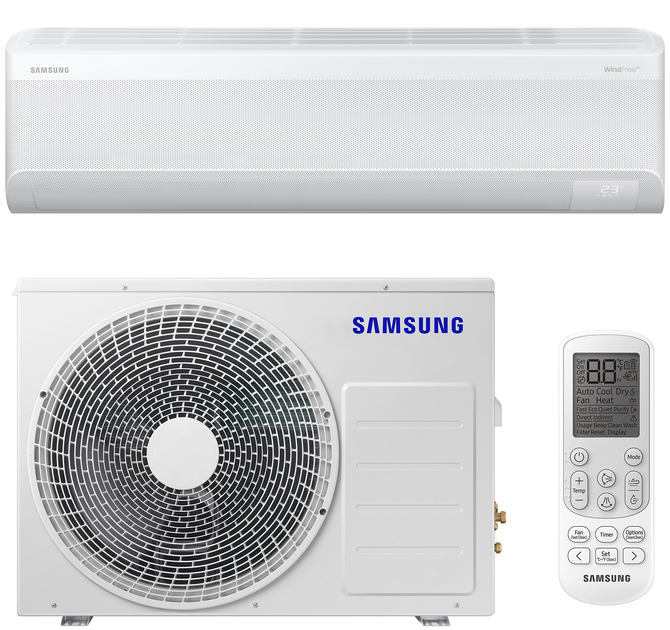 Кондиціонер Samsung AR60F18C1BWNUA AI WindFree від Rozetka на платформі USKIDKA Акція на Кондиціонер Samsung AR60F18C1BWNUA AI WindFree від Rozetka