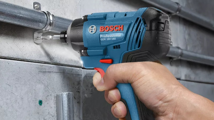 Шуруповерт акумуляторний Bosch GDR 18V-160 Professional без акумулятора та зарядного пристрою (06019G5104) - зображення 4