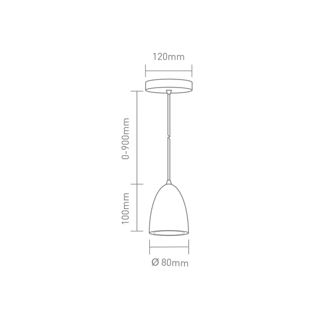 Подвесной светодиодный светильник GLOBAL 1-GPL-10741-CW 7W 4100K белый - изображение 3