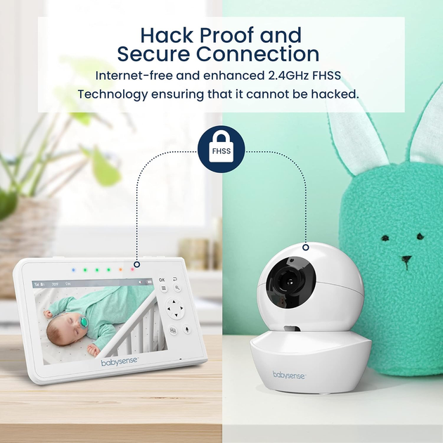 Цифрова відеоняня Babysense V43 (P-202467) - изображение 5