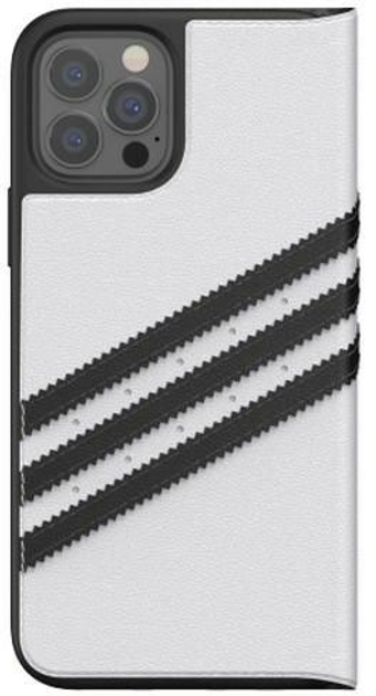 Чохол-книжка Adidas OR Booklet Case для Apple iPhone 12/12 Pro Чорно-Білий (8718846083768) - зображення 3