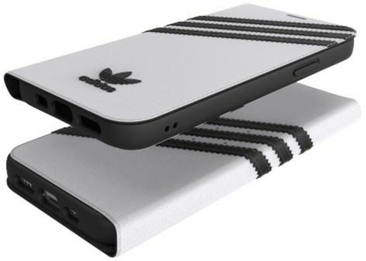 Чохол-книжка Adidas OR Booklet Case для Apple iPhone 12/12 Pro Чорно-Білий (8718846083768) - зображення 5