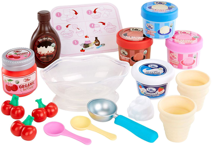Набір іграшок Little Tikes Creative Chefs Ice Cream Kit 639661 (50743639661) - зображення 4