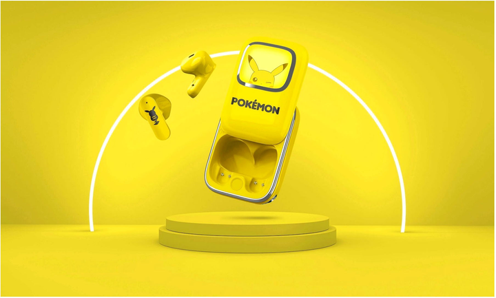 Słuchawki OTL Technologies Pokemon Pikachu Slide TWS Yellow (5055371628884) - obraz 4