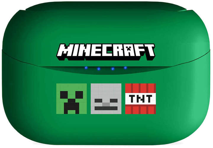 Słuchawki OTL Technologies Minecraft TWS Green (5055371629072) - obraz 3